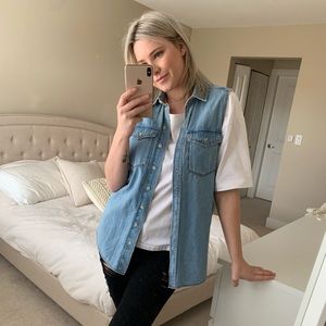 Jean Vest from Topshop